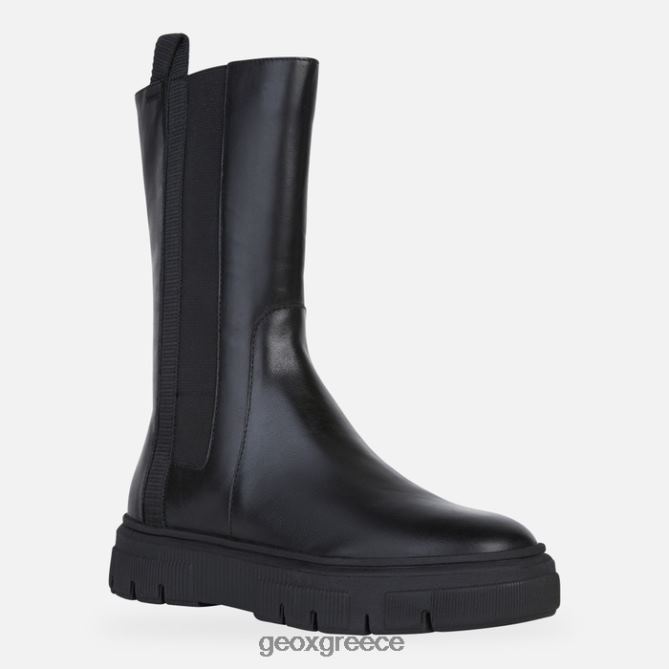 4DBLR0384 μαύρος Geox ισότη γυναίκα