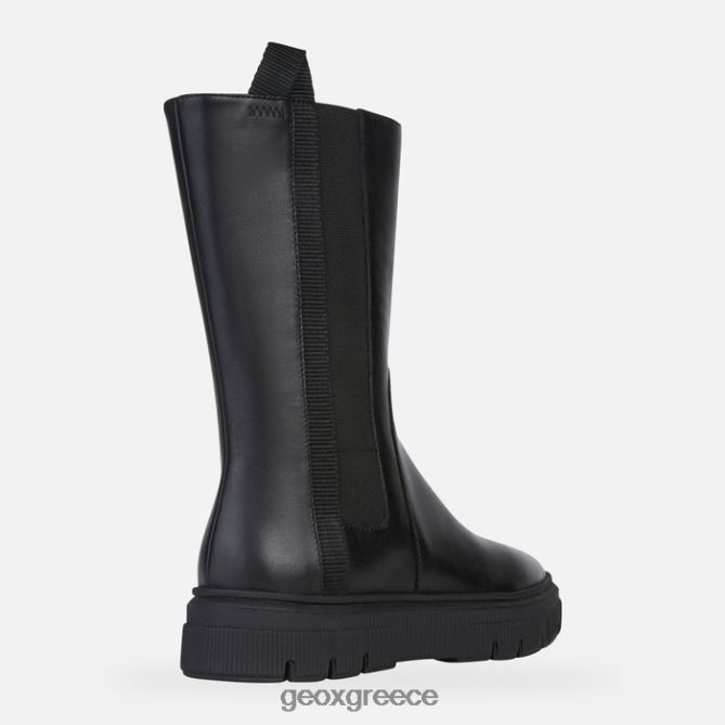 4DBLR0384 μαύρος Geox ισότη γυναίκα