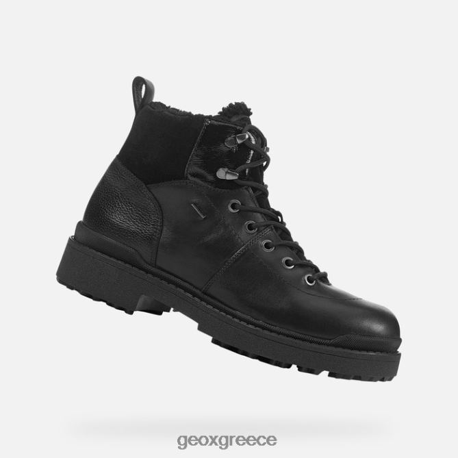 4DBLR0386 μαύρος Geox γυναίκα abx nevegal