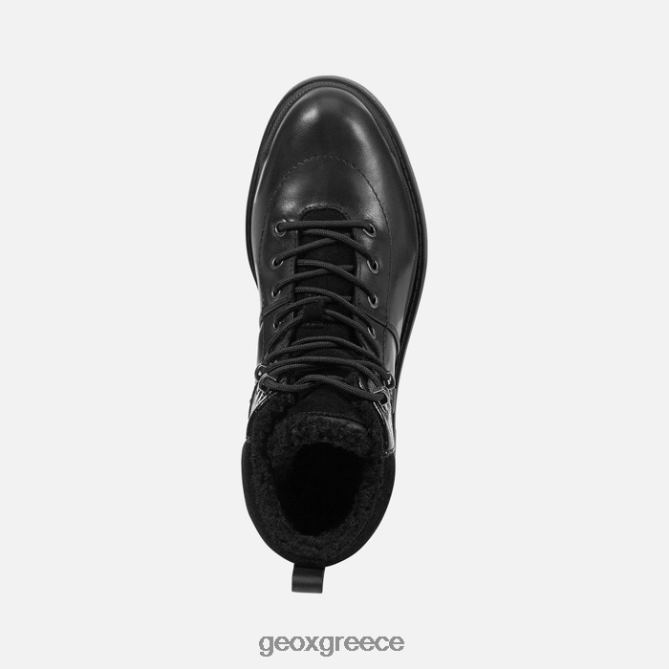 4DBLR0386 μαύρος Geox γυναίκα abx nevegal