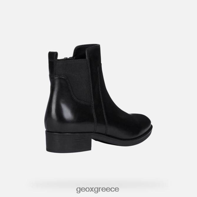 4DBLR03 μαύρος Geox γυναίκα της ευτυχίας