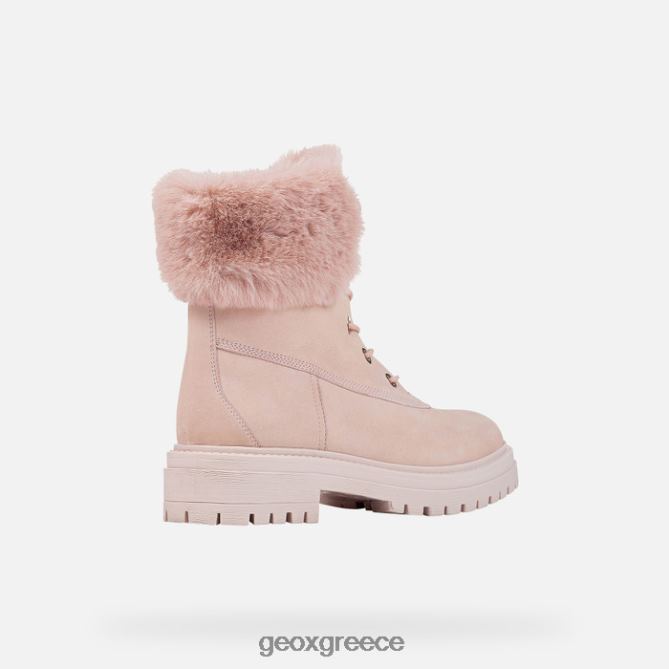 4DBLR0432 τριαντάφυλλο αντίκα Geox γυναίκα ιριδέα