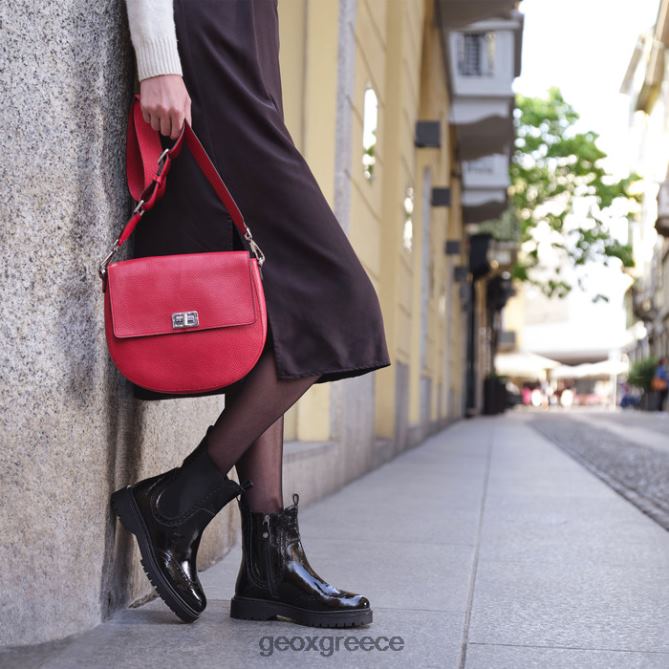 4DBLR0584 μαύρος Geox μπλέιζε γυναίκα