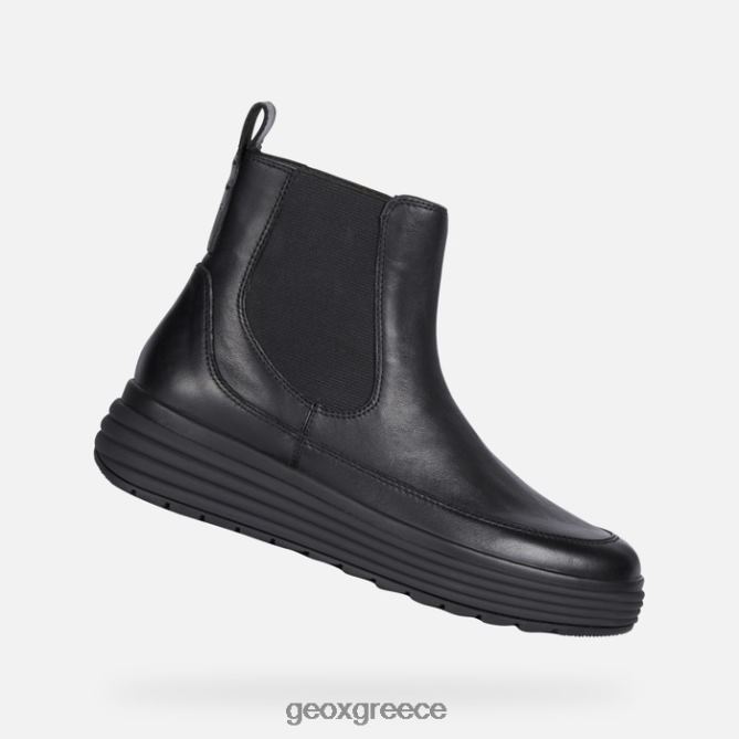 4DBLR0605 μαύρος Geox γυναίκα φαόλα