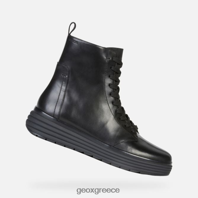 4DBLR071 μαύρος Geox γυναίκα φαόλα