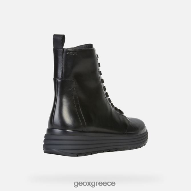 4DBLR071 μαύρος Geox γυναίκα φαόλα