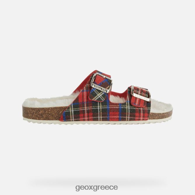 4DBLR061 σκούρο κόκκινο/κόκκινο Geox γυναίκα Brionia