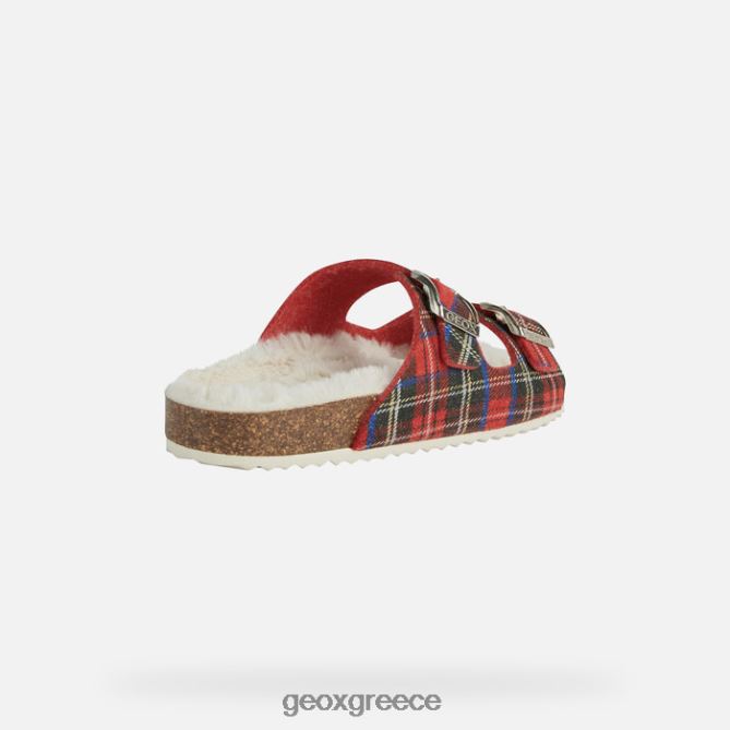 4DBLR061 σκούρο κόκκινο/κόκκινο Geox γυναίκα Brionia