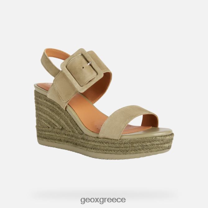 4DBLR0109 φυστίκι αιγίνης Geox γυναίκα πόντζα