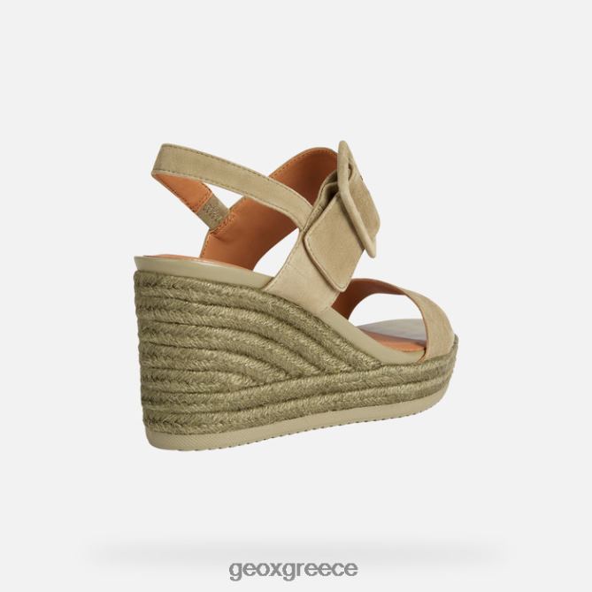 4DBLR0109 φυστίκι αιγίνης Geox γυναίκα πόντζα