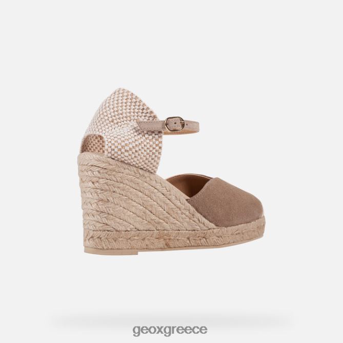 4DBLR0114 μπεζ Geox γυναίκα gelsa