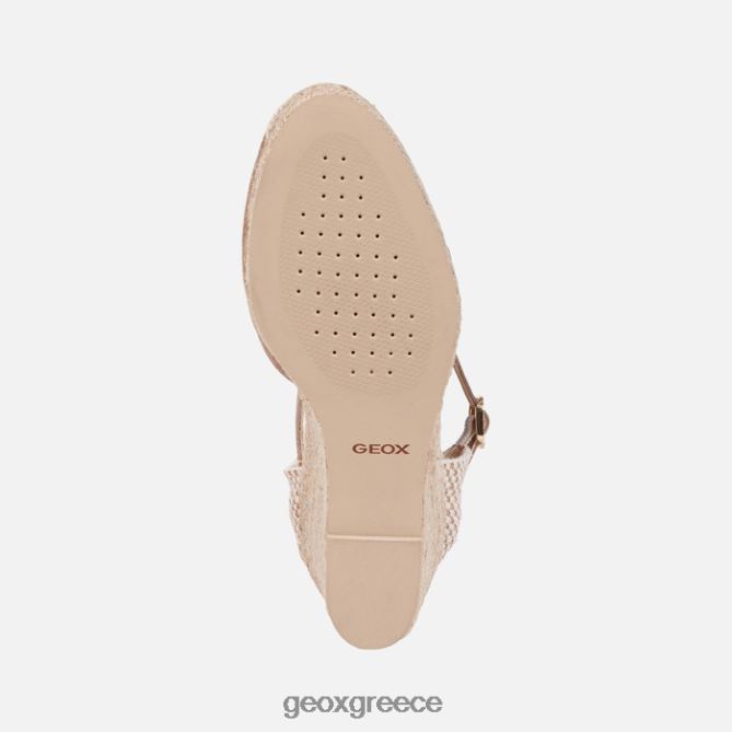 4DBLR0114 μπεζ Geox γυναίκα gelsa
