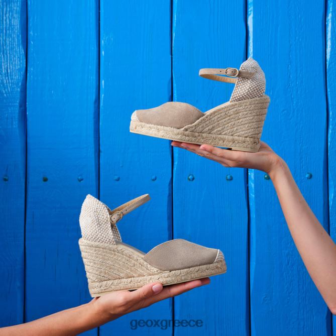 4DBLR0114 μπεζ Geox γυναίκα gelsa