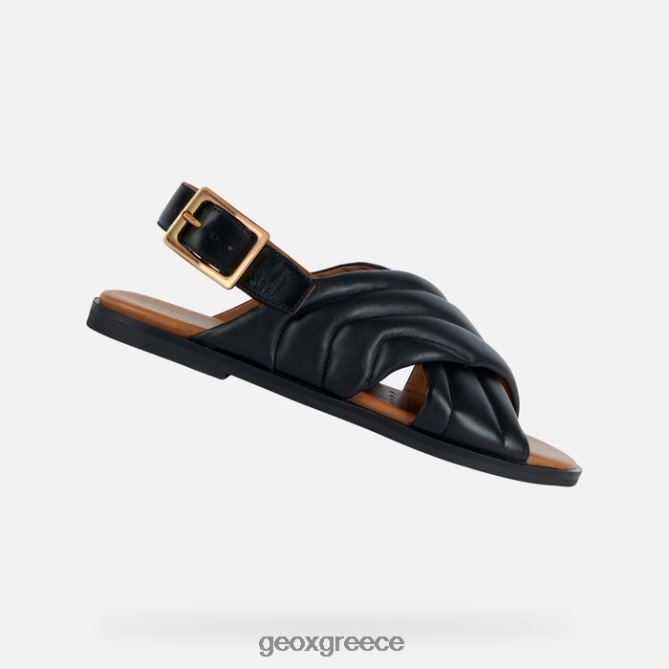 4DBLR0136 μαύρος Geox καρφωτή γυναίκα