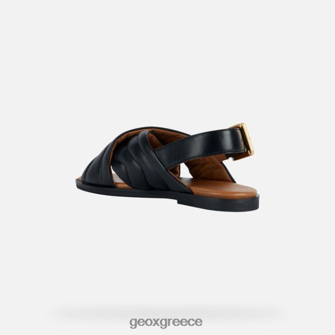 4DBLR0136 μαύρος Geox καρφωτή γυναίκα