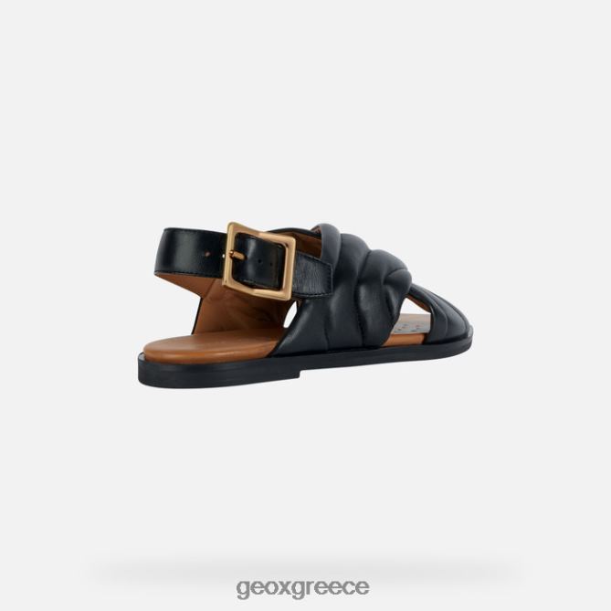 4DBLR0136 μαύρος Geox καρφωτή γυναίκα