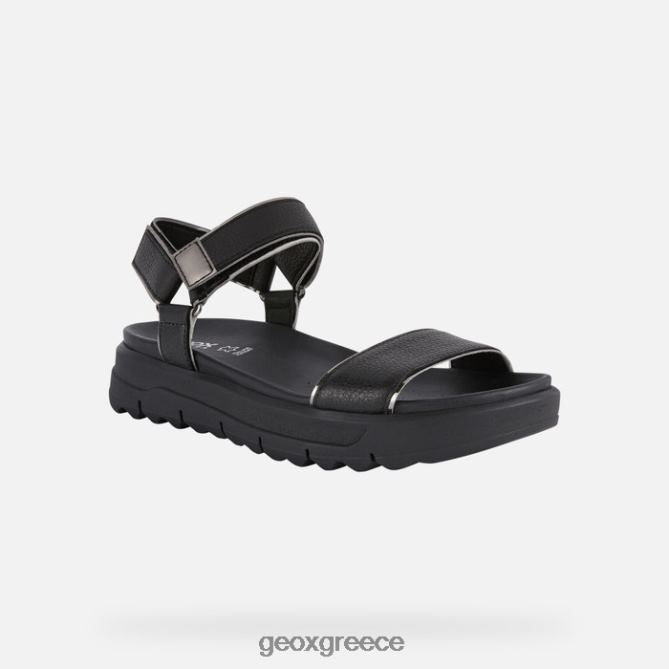 4DBLR0140 γραφίτης Geox Xand 2.1s γυναίκα