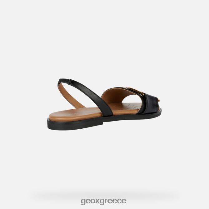 4DBLR0152 μαύρος Geox καρφωτή γυναίκα