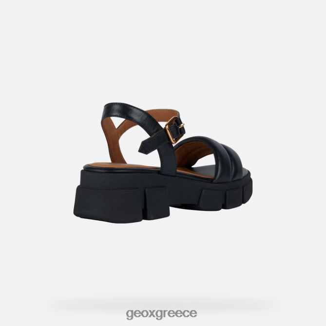 4DBLR0164 μαύρος Geox γυναίκα της Λισαβόνας