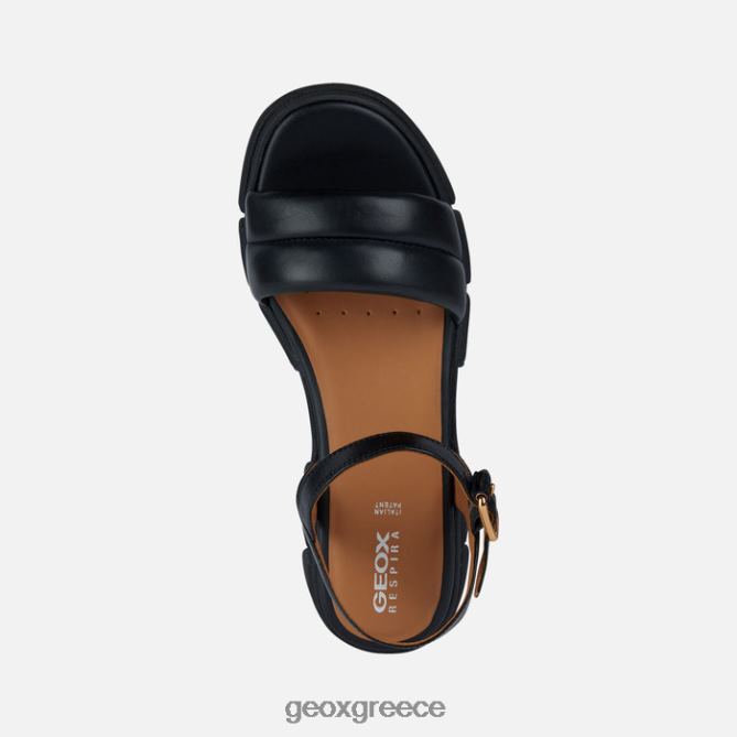 4DBLR0164 μαύρος Geox γυναίκα της Λισαβόνας