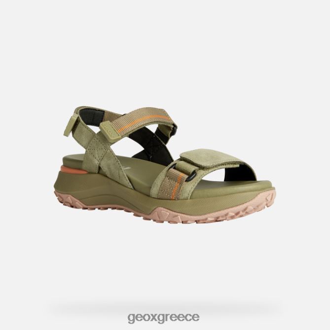 4DBLR01671 φυστίκι αιγίνης Geox Σοράπις λαβή γυναίκα