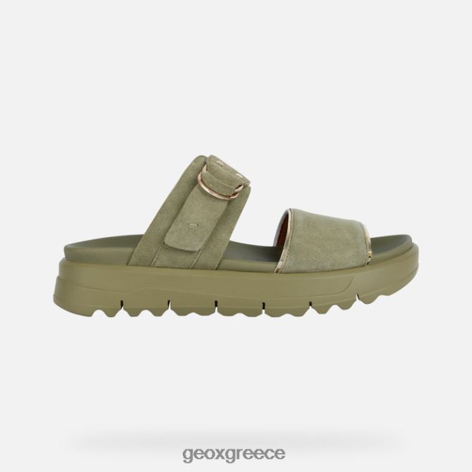 4DBLR01674 φυστίκι αιγίνης Geox Xand 2.1s γυναίκα