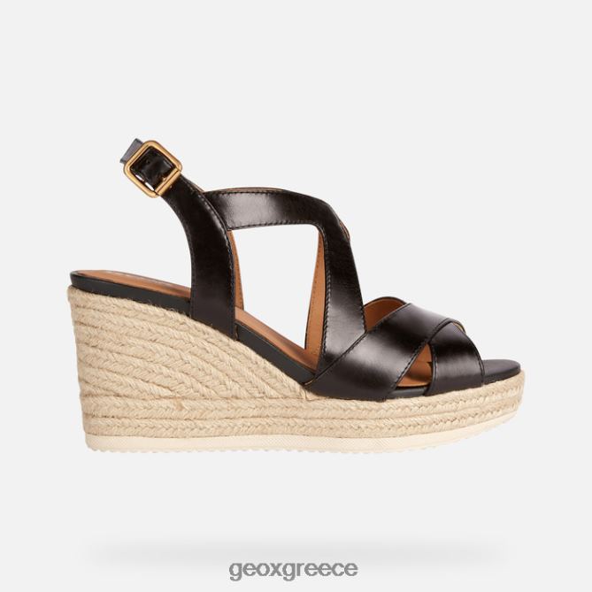 4DBLR01680 μαύρος Geox γυναίκα πόντζα