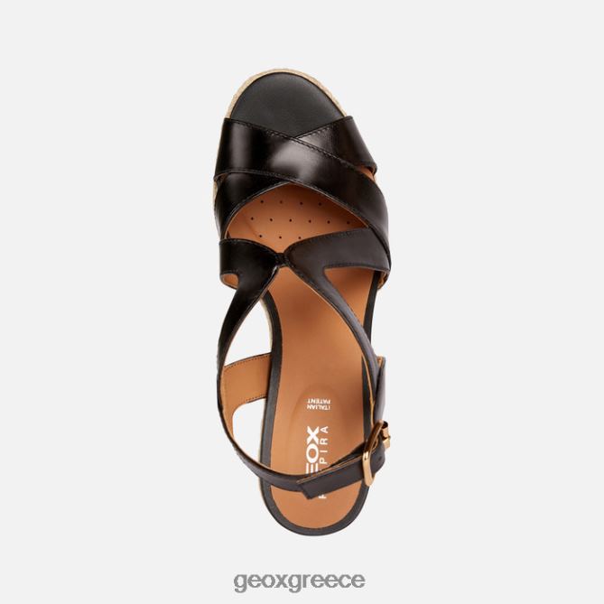 4DBLR01680 μαύρος Geox γυναίκα πόντζα