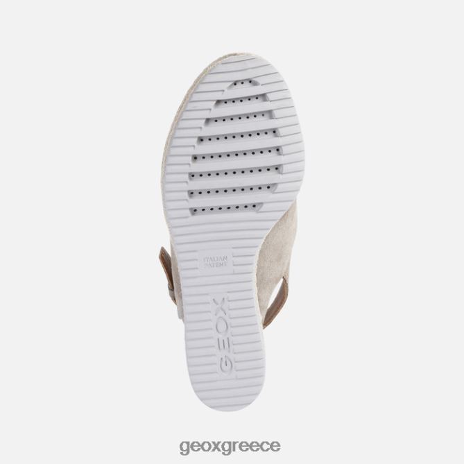 4DBLR01733 τεφρόχρουν χρώμα Geox γυναίκα πόντζα