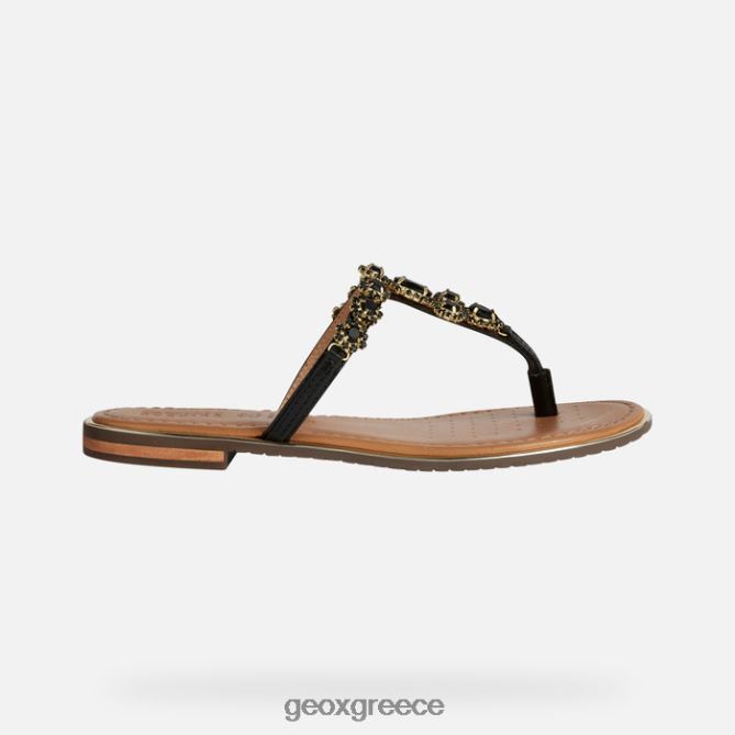 4DBLR0183 μαύρος Geox sozy συν γυναίκα