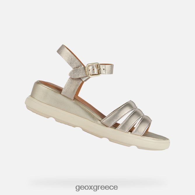 4DBLR0188 ανοιχτό χρυσό Geox γυναίκα της Πίζας