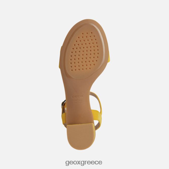 4DBLR01 σκουρο κιτρινο Geox aurely 50 γυναίκα