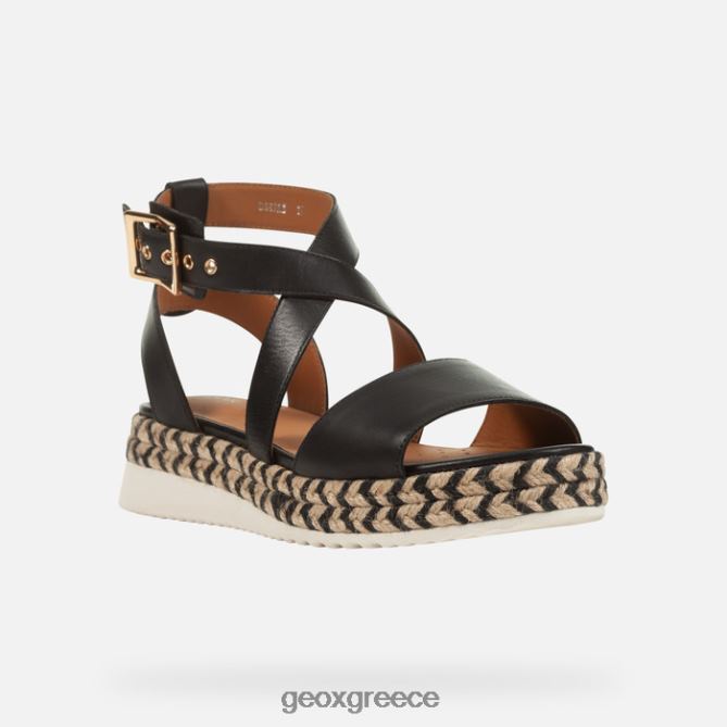 4DBLR0200 μαύρος Geox eolie γυναίκα