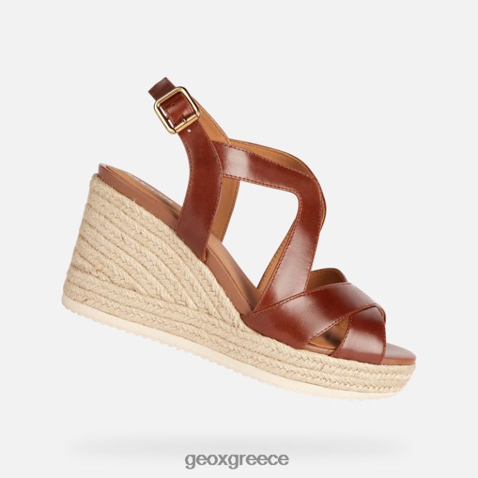 4DBLR0203 καφέ Geox γυναίκα πόντζα