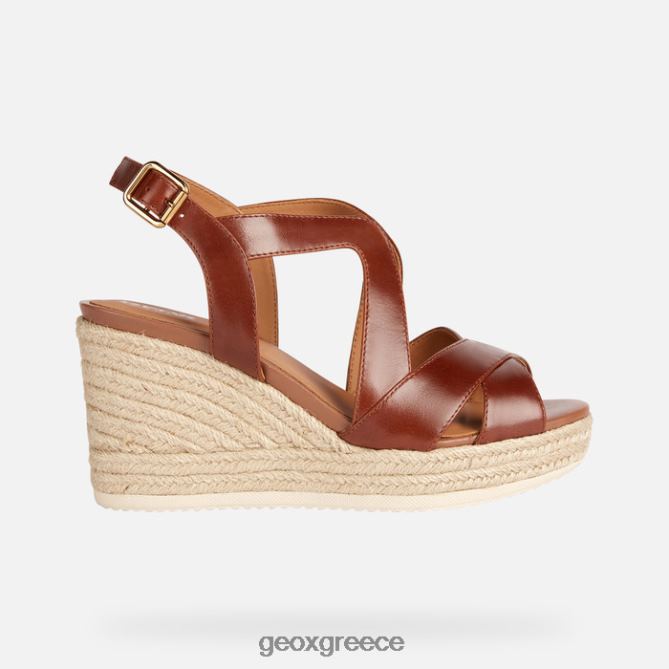 4DBLR0203 καφέ Geox γυναίκα πόντζα