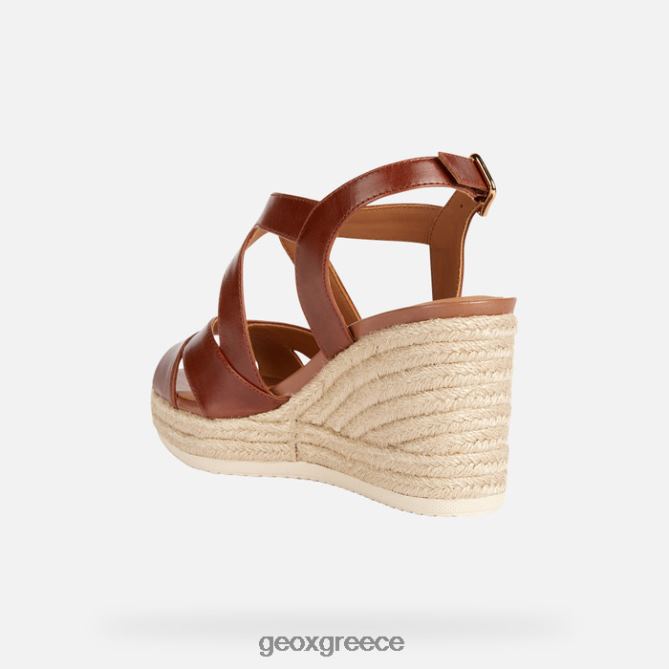 4DBLR0203 καφέ Geox γυναίκα πόντζα