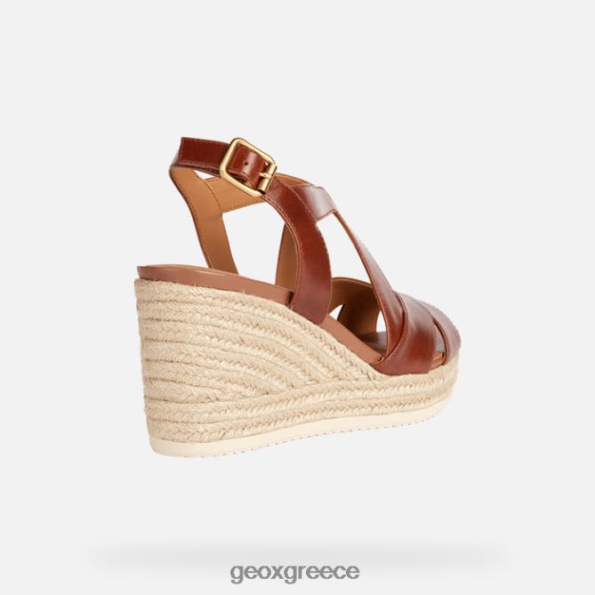 4DBLR0203 καφέ Geox γυναίκα πόντζα