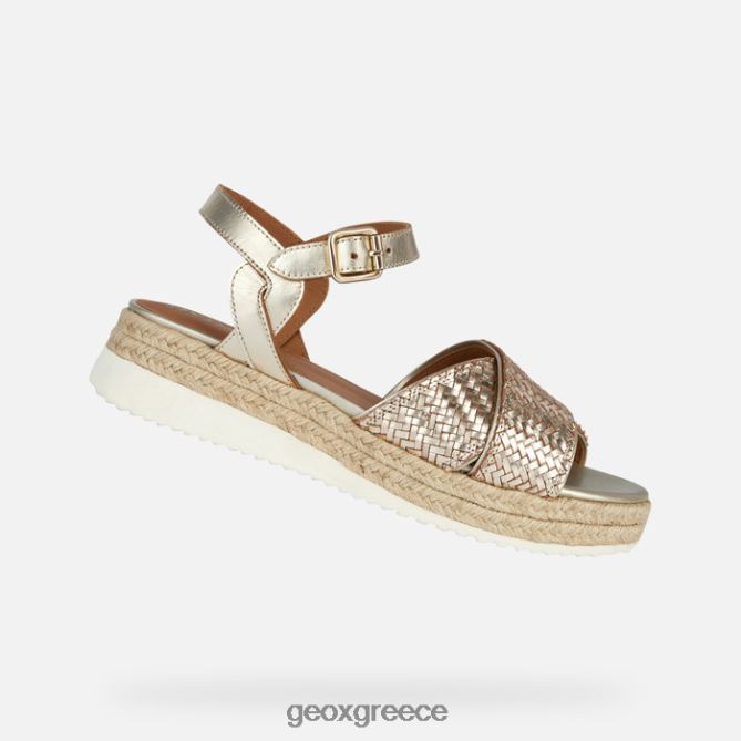 4DBLR0204 ανοιχτό χρυσό Geox eolie γυναίκα
