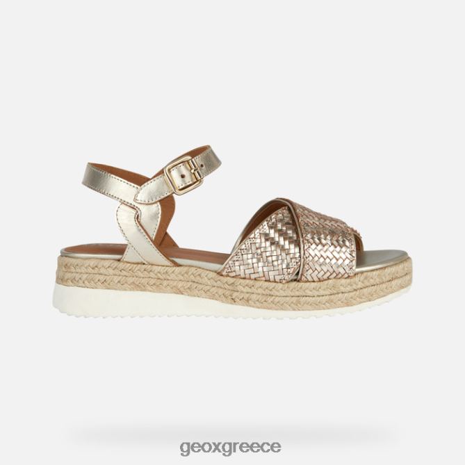 4DBLR0204 ανοιχτό χρυσό Geox eolie γυναίκα