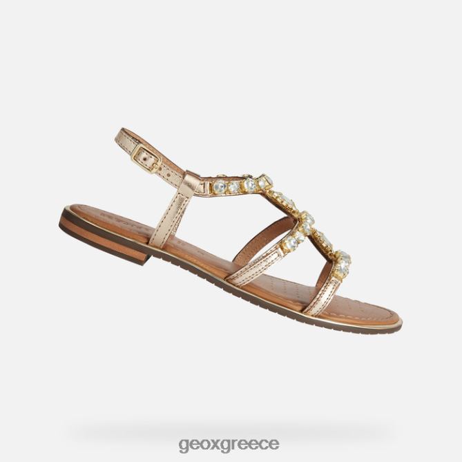 4DBLR0206 ανοιχτό χρυσό Geox sozy συν γυναίκα