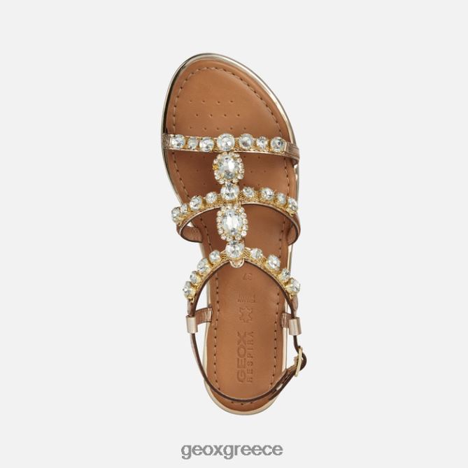 4DBLR0206 ανοιχτό χρυσό Geox sozy συν γυναίκα