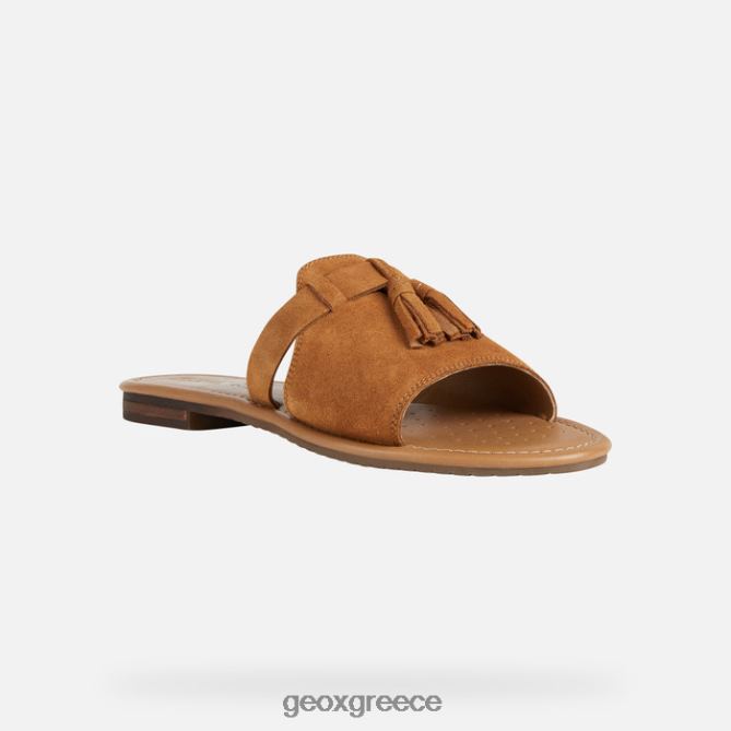 4DBLR0228 μουστάρδα Geox γυναίκα της Σόζυ