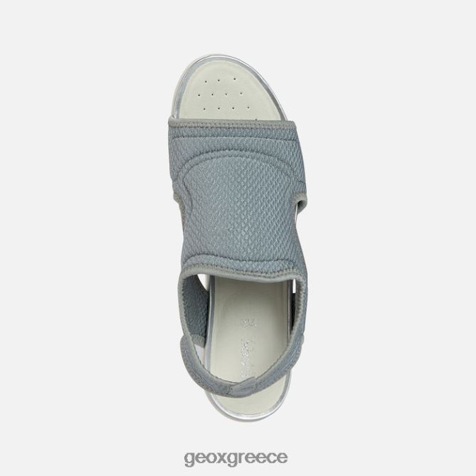 4DBLR0235 ανοιχτό γκρι Geox σανδάλι Vega γυναίκα