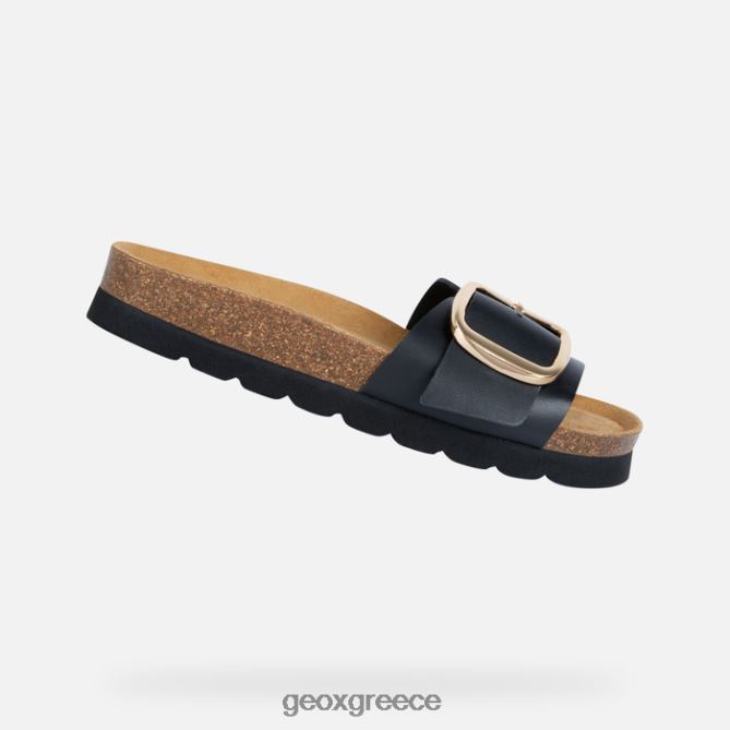 4DBLR0277 μαύρος Geox brionia υψηλή γυναίκα