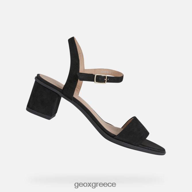 4DBLR02 μαύρος Geox aurely 50 γυναίκα