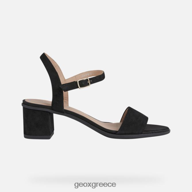 4DBLR02 μαύρος Geox aurely 50 γυναίκα