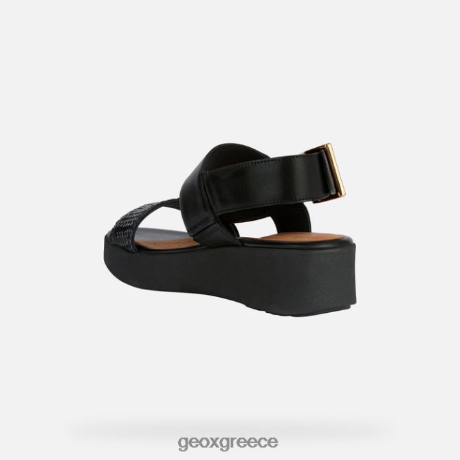 4DBLR0304 μαύρος Geox γυναίκα laudara