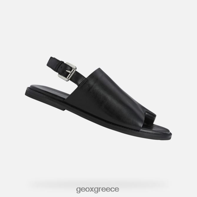 4DBLR0308 μαύρος Geox καρφωτή γυναίκα