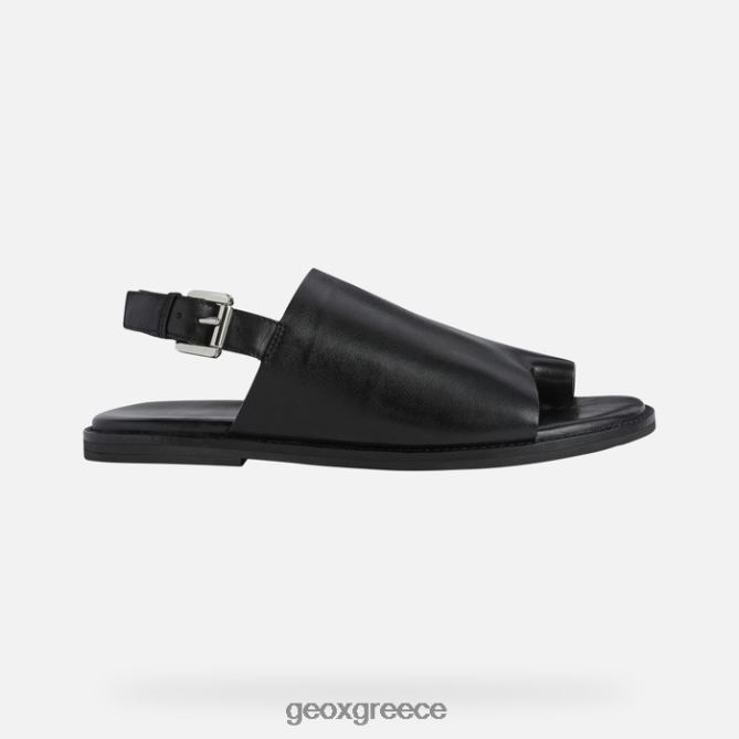 4DBLR0308 μαύρος Geox καρφωτή γυναίκα