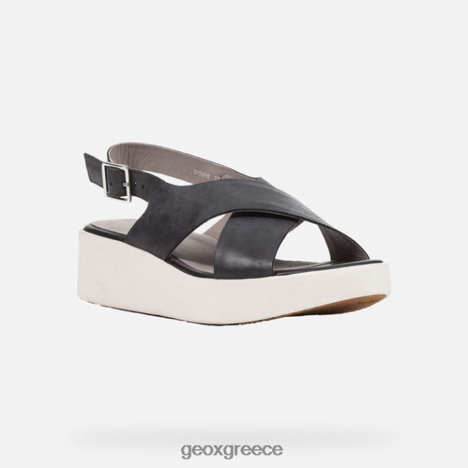 4DBLR0353 μαύρος Geox γυναίκα laudara